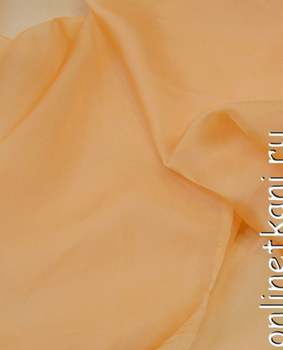 Ткань Шелк Шифон "Хами" 0225 цвет оранжевый картинка