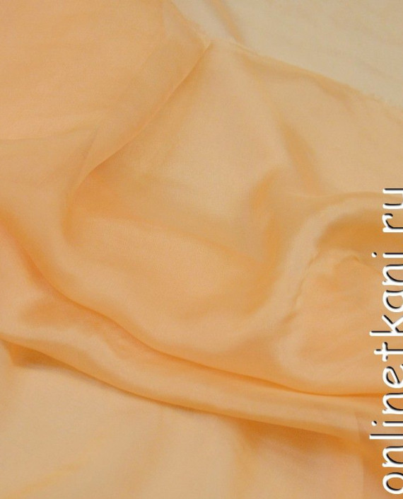 Ткань Шелк Шифон "Хами" 0225 цвет оранжевый картинка 1