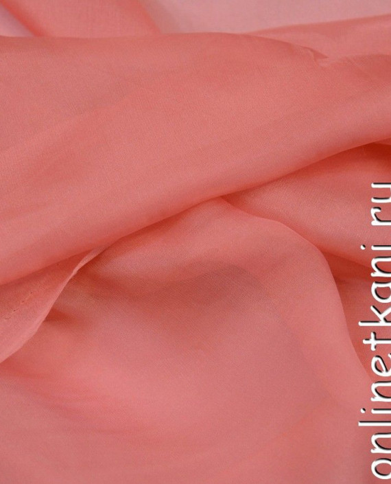 Ткань Шелк Шифон "Учжоу" 0229 цвет розовый картинка 2