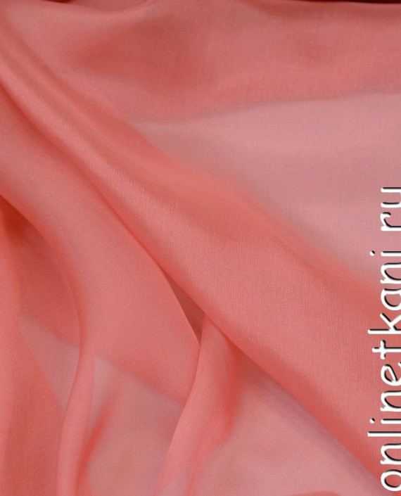 Ткань Шелк Шифон "Учжоу" 0229 цвет розовый картинка 1