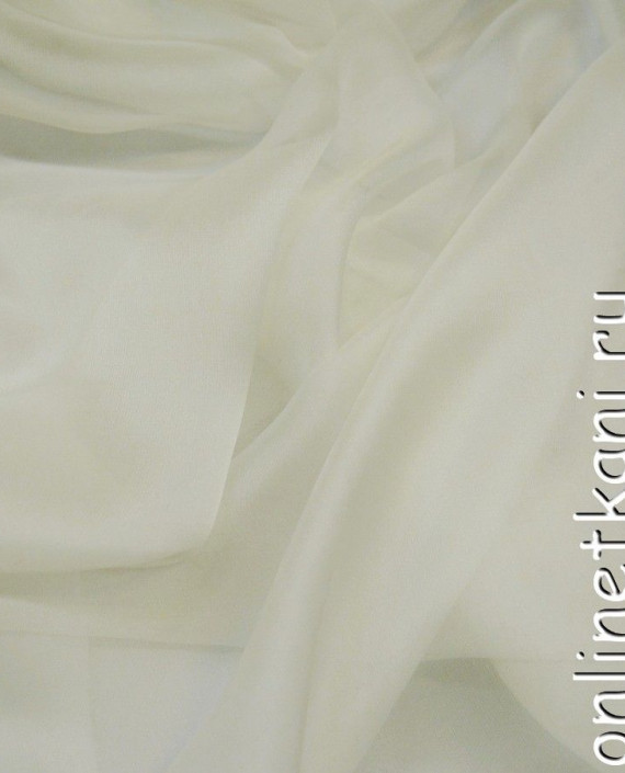 Ткань Шелк Шифон "Сюйчжоу" 0239 цвет белый картинка