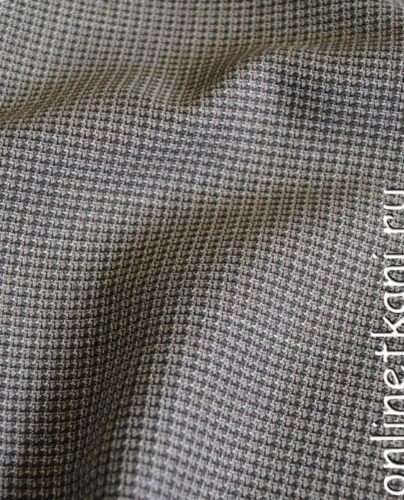 Ткань шерсть "Осенняя трава" 0202012 цвет серый картинка