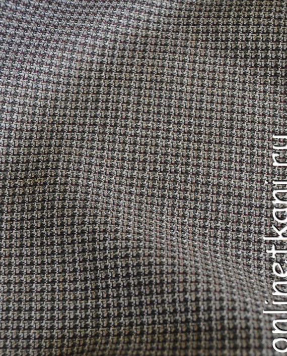 Ткань шерсть "Осенняя трава" 0202012 цвет серый картинка 1