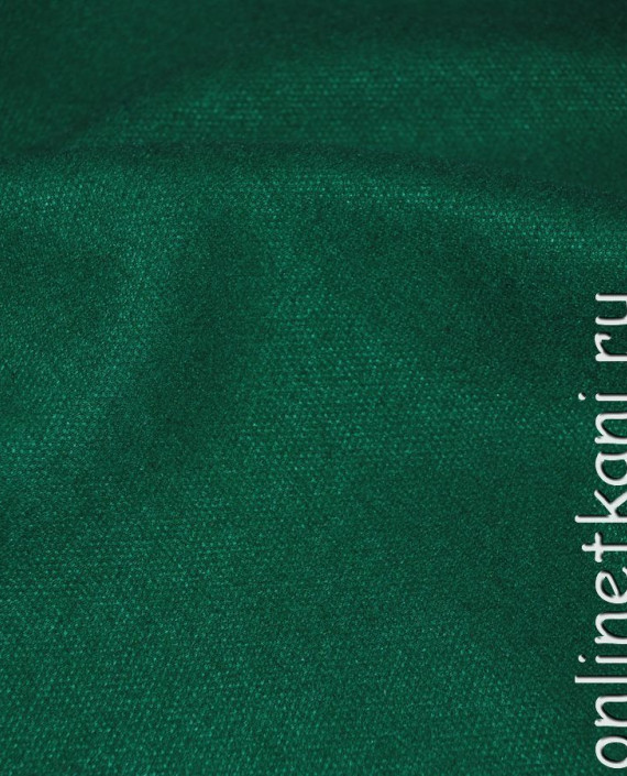 Ткань шерсть "Нефрит" 035 цвет зеленый картинка