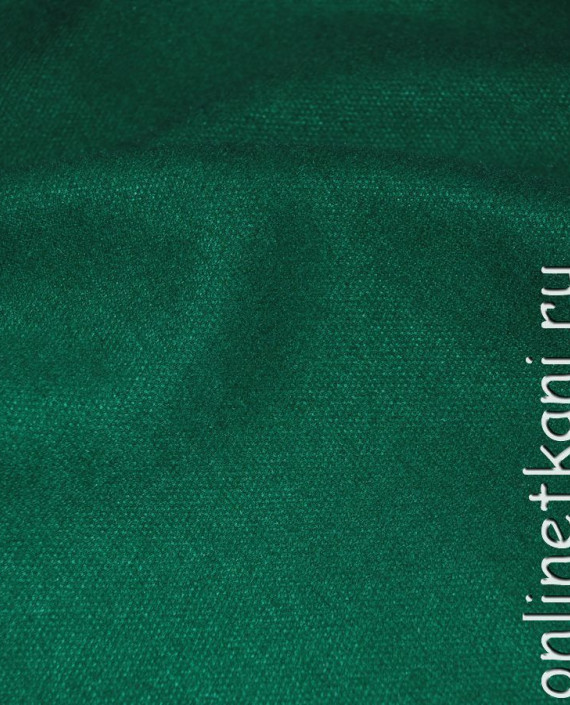 Ткань шерсть "Нефрит" 035 цвет зеленый картинка 1