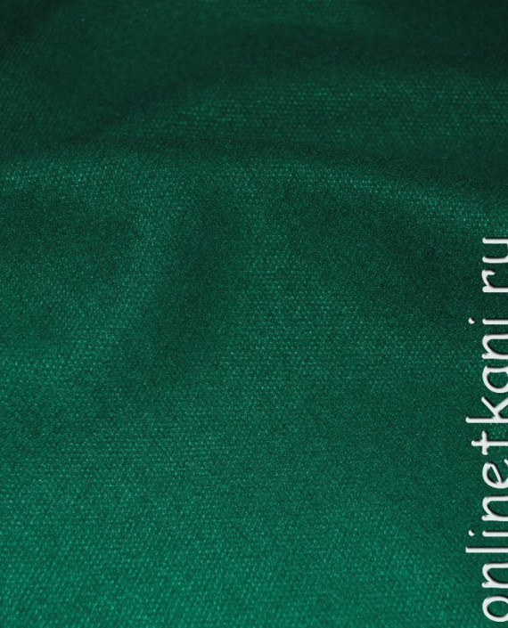 Ткань шерсть "Нефрит" 035 цвет зеленый картинка 2