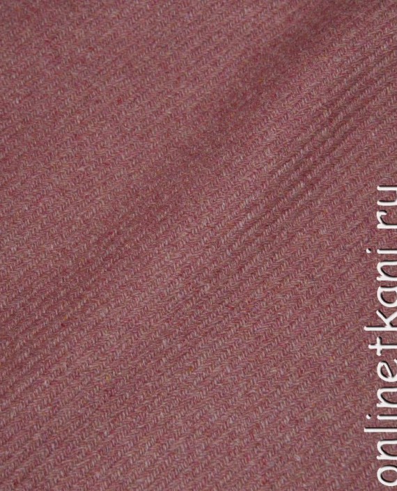 Ткань Шерсть Пальтовая "Виттория" 089 цвет бордовый картинка 1