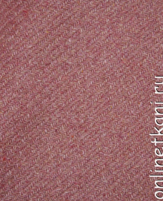 Ткань Шерсть Пальтовая "Виттория" 089 цвет бордовый картинка 2