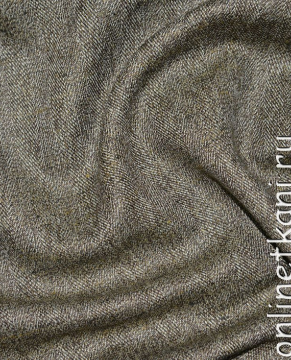 Ткань Шерсть Костюмная "Саверио" 143 цвет серый картинка