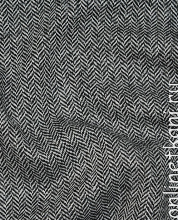 Ткань Шерсть Костюмная "Ринальдо" 167 цвет разноцветный геометрический картинка 1