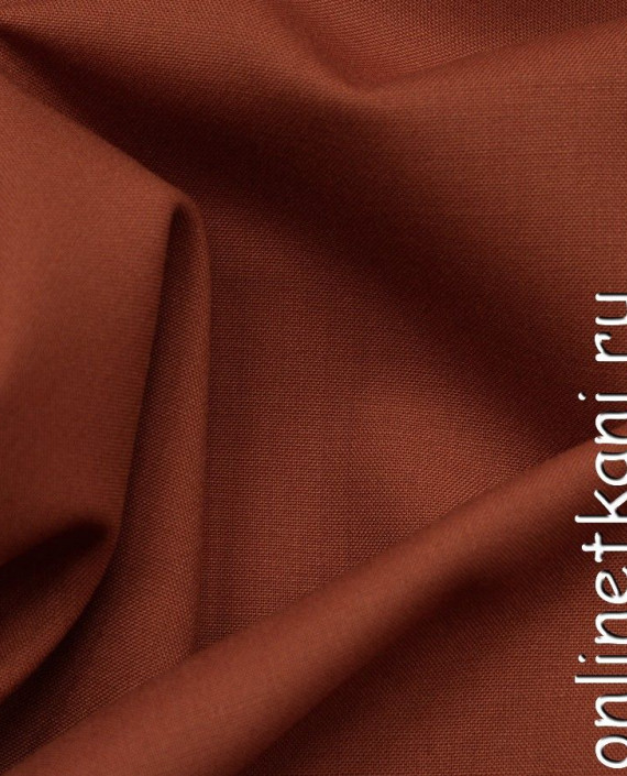 Ткань Шерсть 210 цвет оранжевый картинка 2