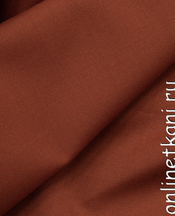 Ткань Шерсть 210 цвет оранжевый картинка 1