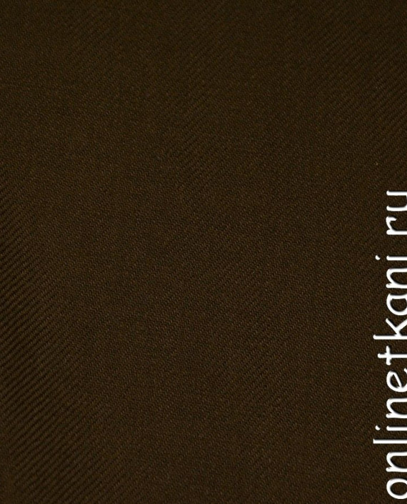 Ткань Шерсть 262 цвет коричневый картинка