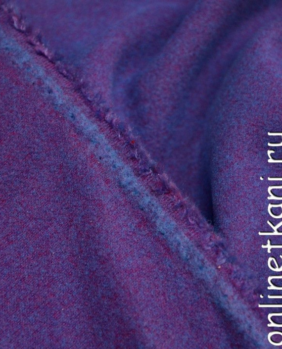 Ткань Шерсть "Сирень" 275 цвет фиолетовый картинка 2