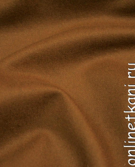 Ткань Шерсть 337 цвет коричневый картинка