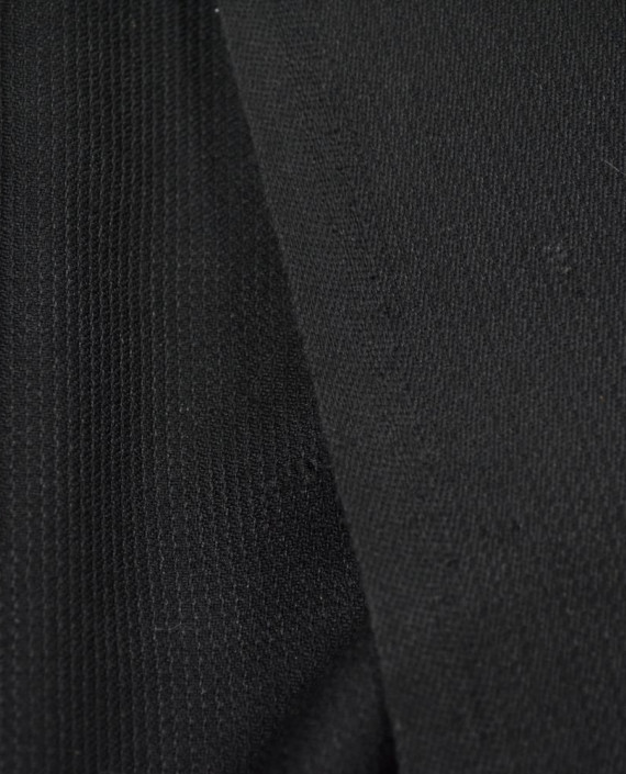 Шерсть костюмная 2435 цвет черный картинка 1