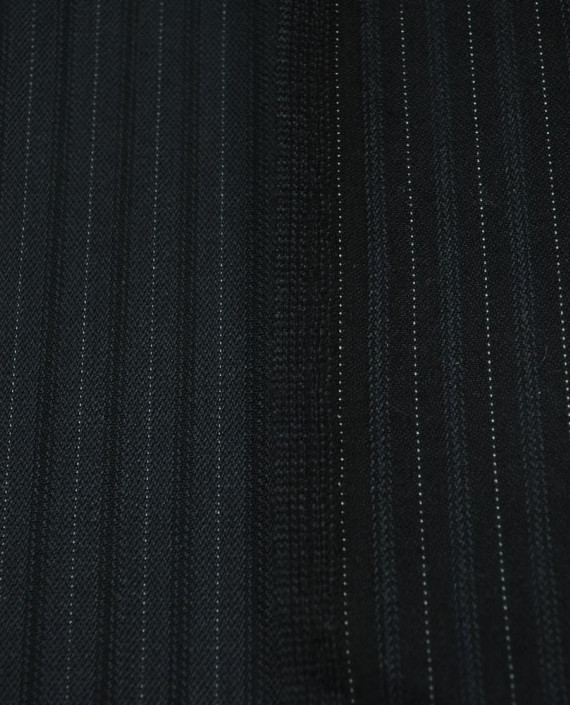 Шерсть костюмная 2440 цвет серый полоска картинка 1