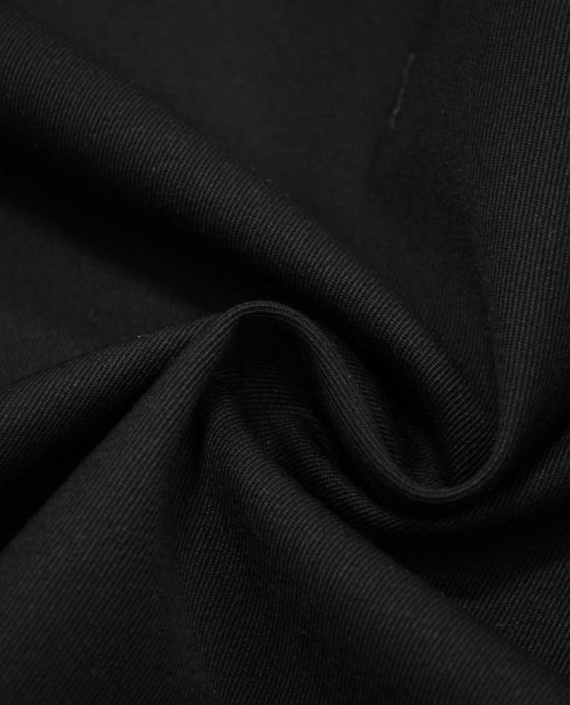 Шерсть костюмная 2466 цвет черный картинка