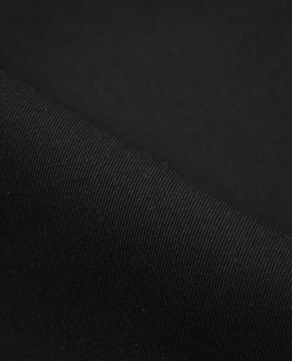 Шерсть костюмная 2466 цвет черный картинка 1
