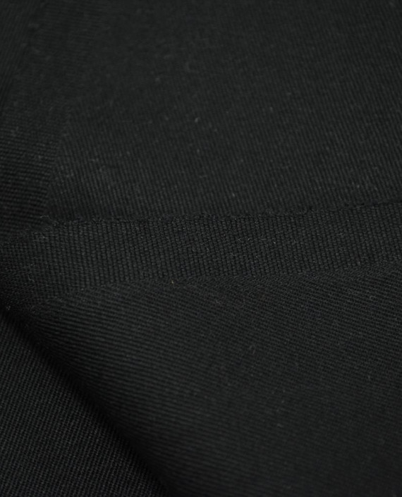 Шерсть костюмная 2466 цвет черный картинка 2