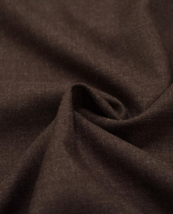 Шерсть костюмная 2476 цвет коричневый картинка