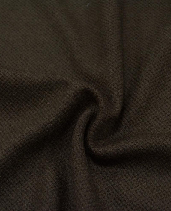 Шерсть Пальтовая 2488 цвет коричневый геометрический картинка