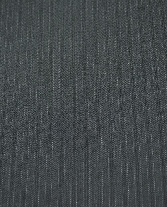 Шерсть костюмная 2515 цвет серый полоска картинка
