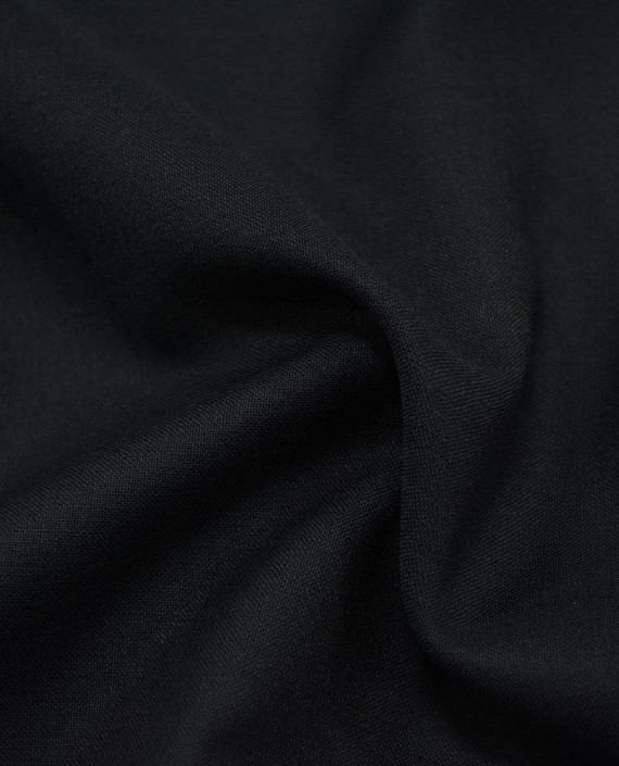 Шерсть костюмная 2517 цвет черный картинка