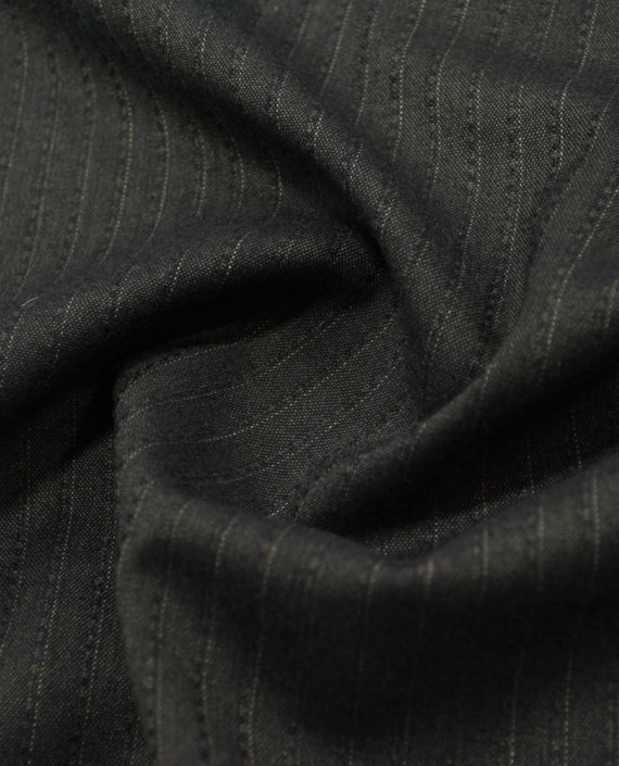 Шерсть костюмная 2523 цвет серый полоска картинка
