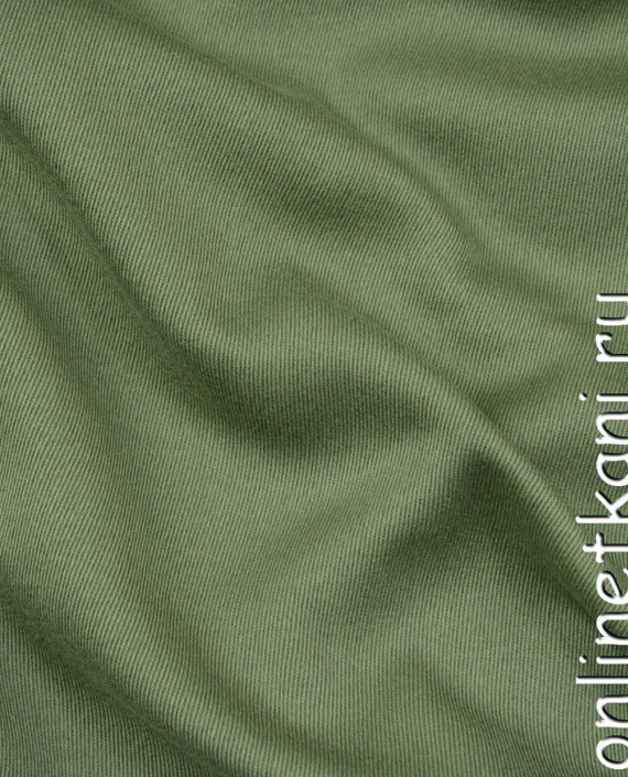 Ткань Шерсть Пальтовая 567 цвет зеленый картинка