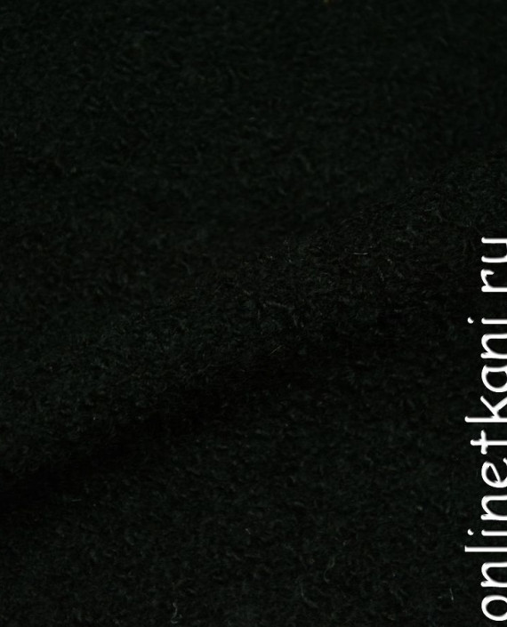 Ткань Шерсть Пальтовая "Валь Ди Соле" 585 цвет черный картинка 2