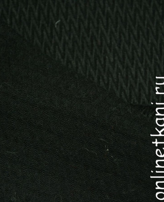 Ткань Шерсть Пальтовая 591 цвет серый геометрический картинка 1
