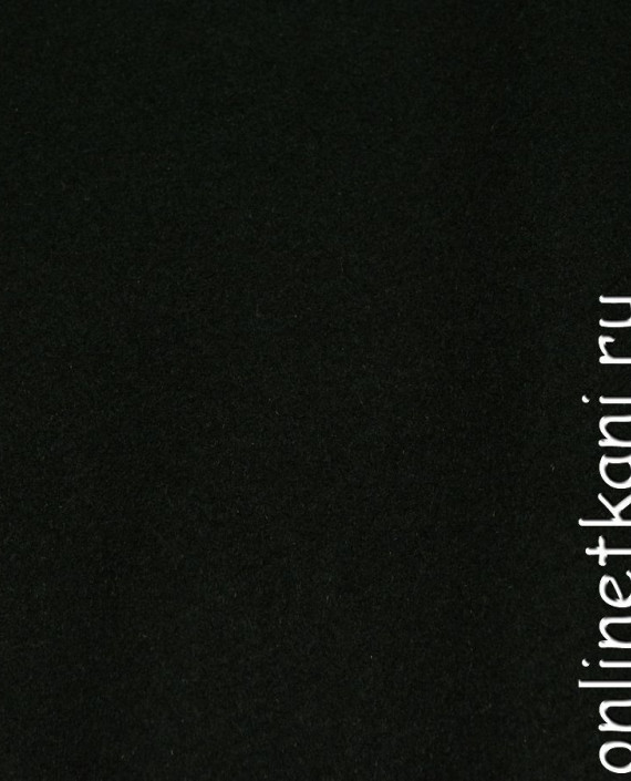 Ткань Шерсть Пальтовая "Валле-д Аостра" 599 цвет черный картинка 1