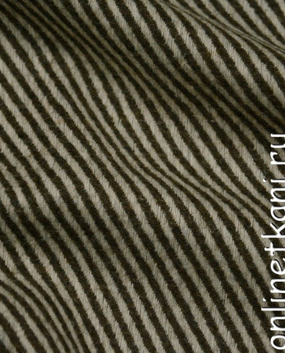Ткань Костюмная 629 цвет серый в полоску картинка