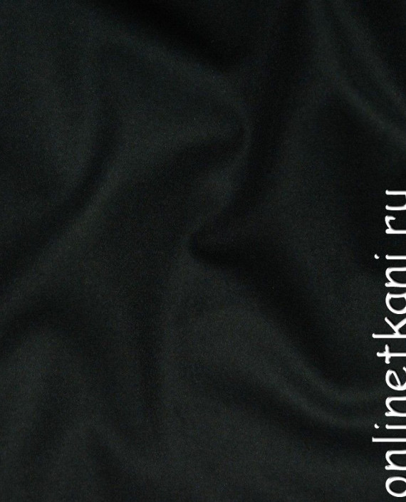 Ткань Шерсть Пальтовая 700 цвет черный картинка