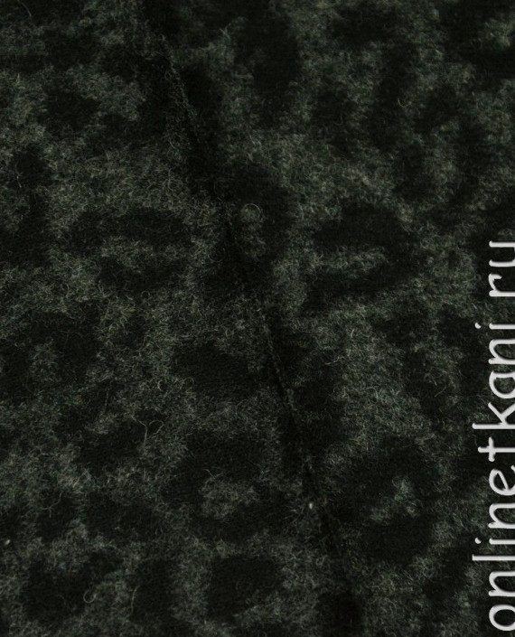 Ткань Шерсть Костюмно- Плательная Барс 783 цвет серый леопардовый картинка 1