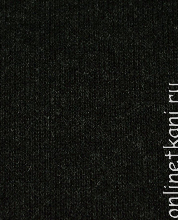 Ткань Шерсть Пальтовая 787 цвет черный картинка