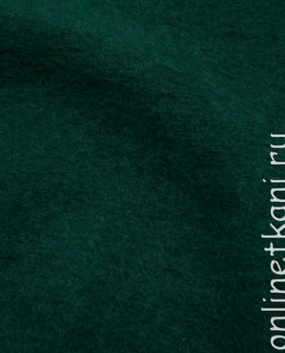 Ткань Шерсть Пальтовая 788 цвет зеленый картинка