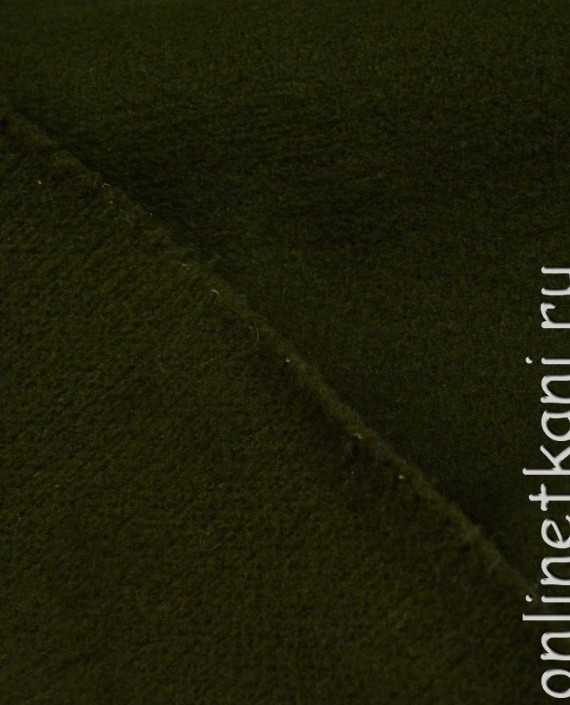 Ткань Шерсть Пальтовая 790 цвет зеленый картинка 2