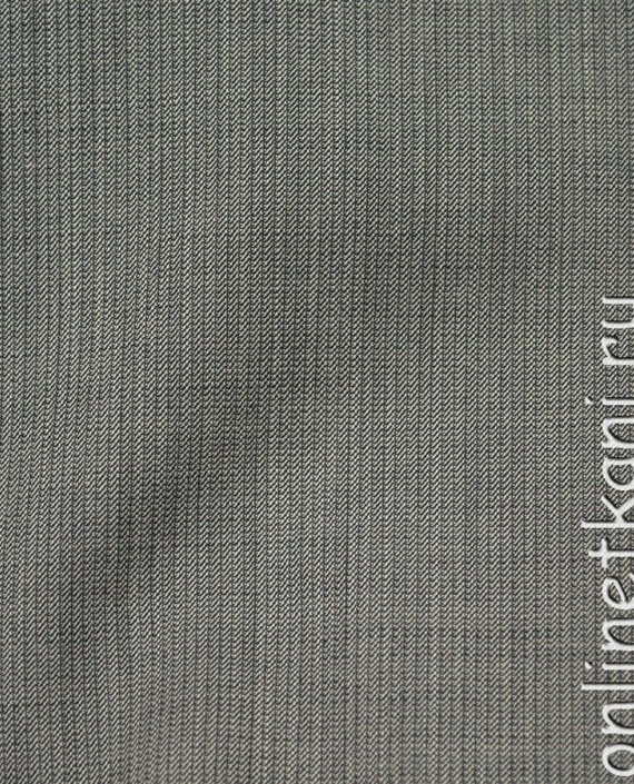 Ткань Шерсть Костюмная 846 цвет серый картинка