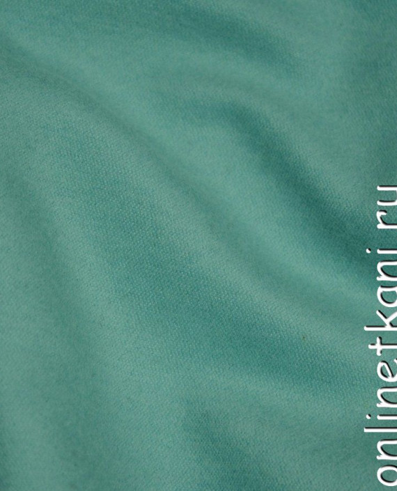 Ткань Пальтовая 1010 цвет зеленый картинка