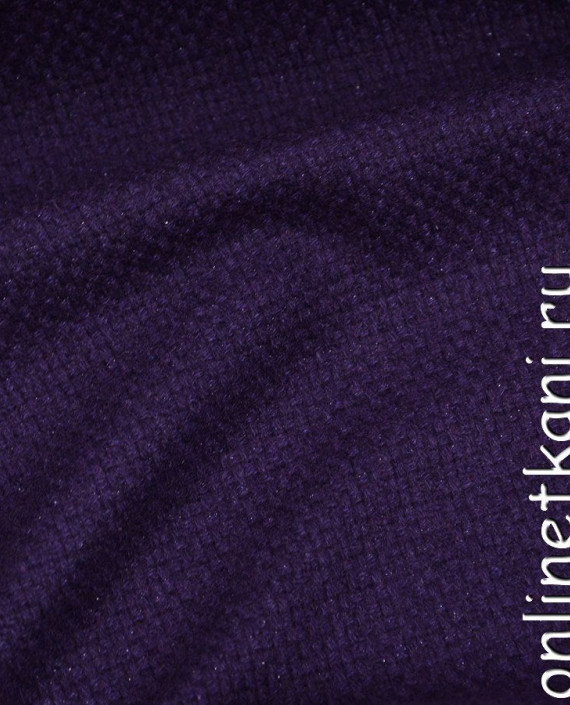 Ткань Пальтовая 1017 цвет фиолетовый картинка