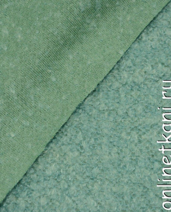 Ткань Пальтовая 1028 цвет зеленый картинка 2