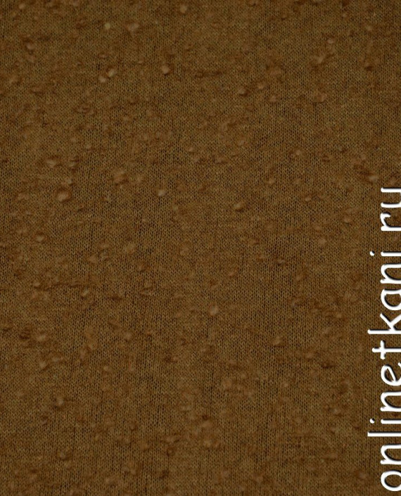 Ткань Пальтовая 1034 цвет коричневый картинка 1