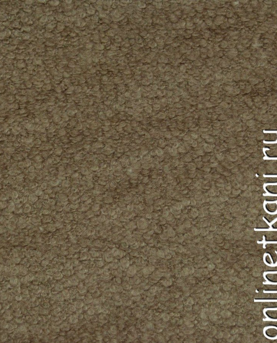 Ткань Пальтовая 1036 цвет коричневый картинка