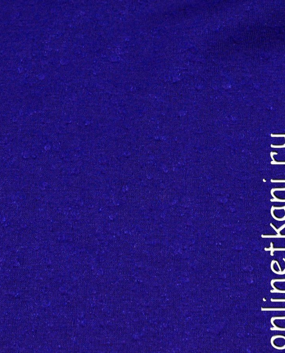 Ткань Пальтовая 1039 цвет синий картинка 2