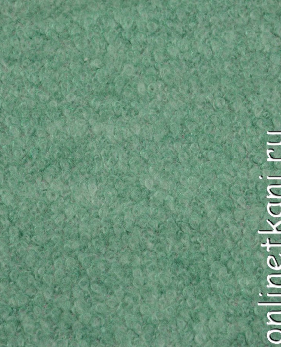 Ткань Пальтовая 1041 цвет зеленый картинка