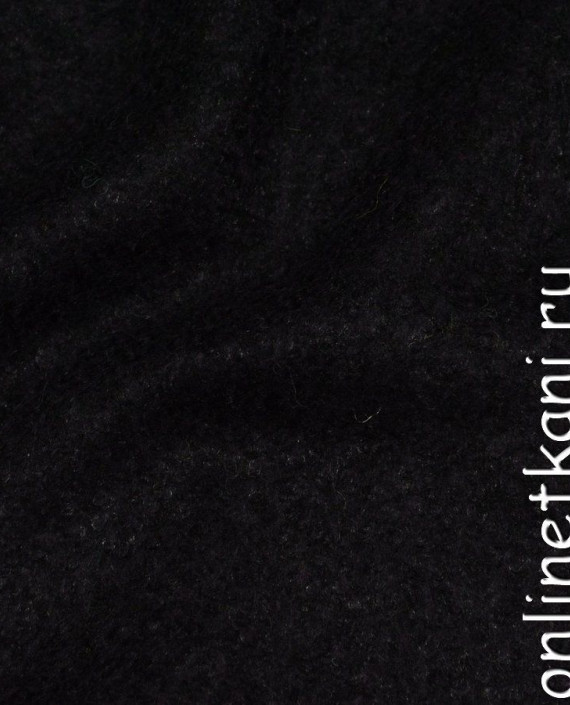 Ткань Пальтовая 1045 цвет черный картинка