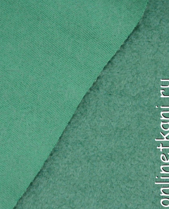 Ткань Пальтовая 1047 цвет зеленый картинка 1