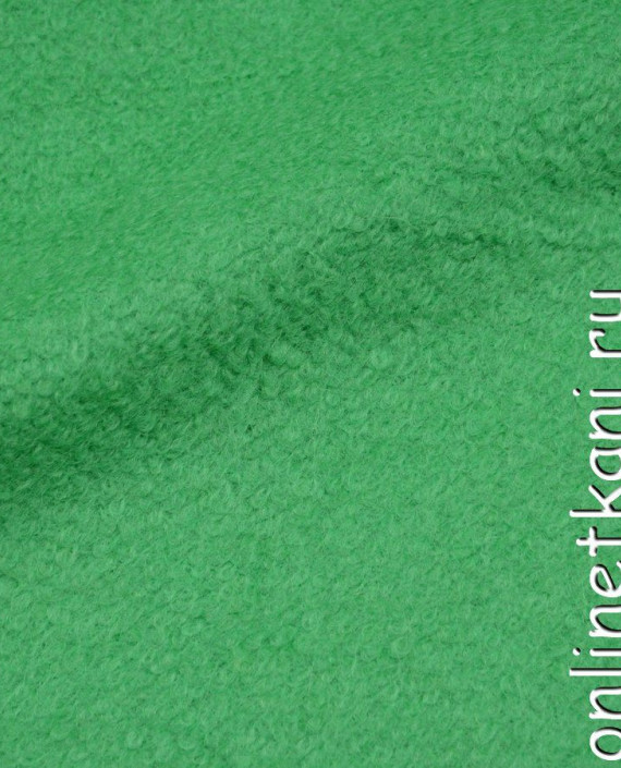 Ткань Пальтовая 1048 цвет зеленый картинка